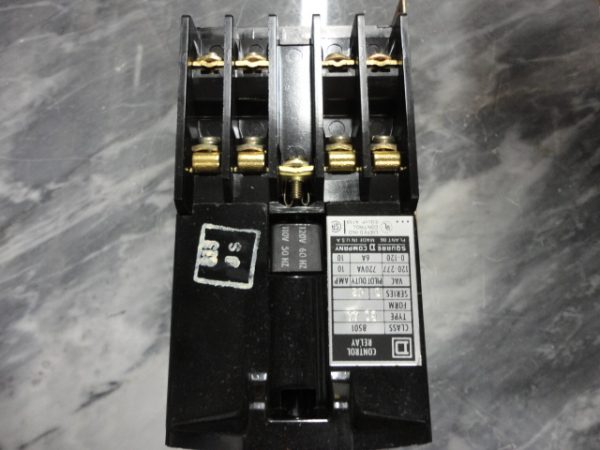 8501-G044: CONTROL RELAY, SQUARE D